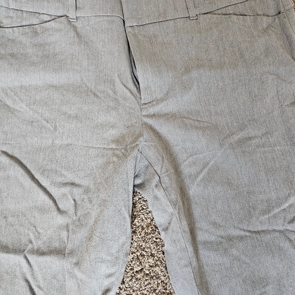 Loft Light Gray Sutton Slim Fit Pants - Picture 3 of 9